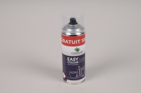 Bombe de peinture argent 400ml