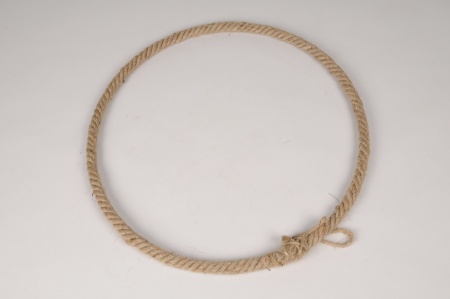 Cercle en corde naturelle D40cm