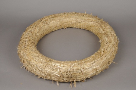 Couronne paille D40cm