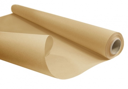 Rouleau de papier kraft naturel 80cmx120m