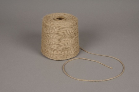 Rouleau fil de jute naturel D2mm