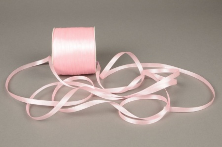Ruban de satin rose 6mmx100m
