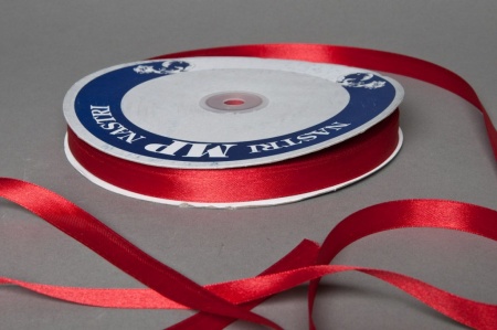Ruban de satin rouge 12mmx100m