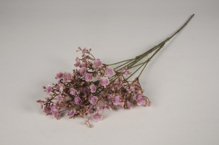 Gypsophile artificiel mauve H69cm