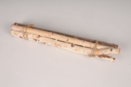 Fagot de bouleau naturel L35cm