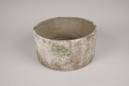 Coupe en béton vieilli D25.5cm H12.5cm