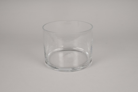 Coupe en verre D19.5cm H15cm