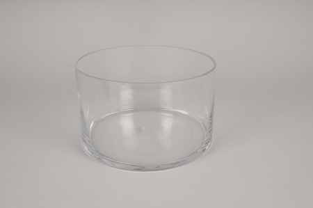 Coupe en verre D24.5cm H15cm