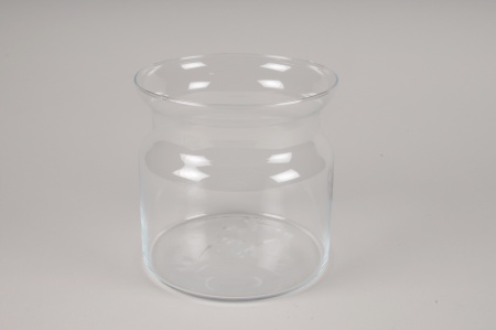 Vase bocal en verre D19cm H19cm
