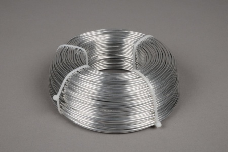 Fil aluminium argent 2mm 118m