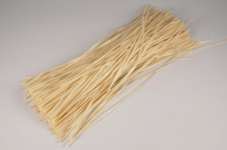 Raphia synthétique crème 60cm