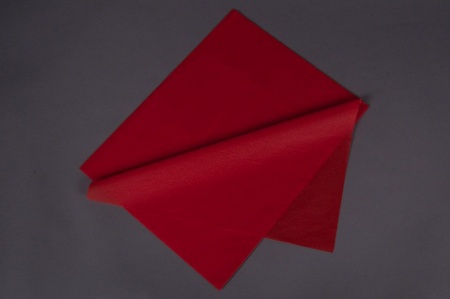 Paquet de 480 feuilles mousseline rouge 50x75cm