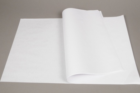 Rame de 250 feuilles papier kraft blanc 40 x 60cm