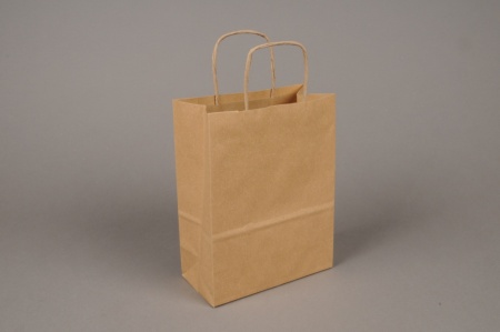 Paquet de 25 sacs kraft naturel 36x12cm H41cm