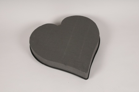 Coeur mousse florale D44cm