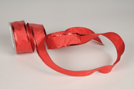 Ruban coton rouge 40mmx20m