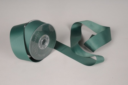 Ruban gros grain vert foncé 38mmx20m