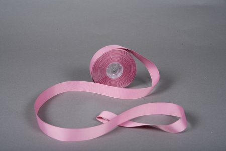 Ruban gros grain vieux rose 25mmx20m