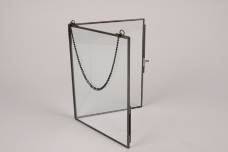 Cadre en verre à suspendre 15.5x20.5cm