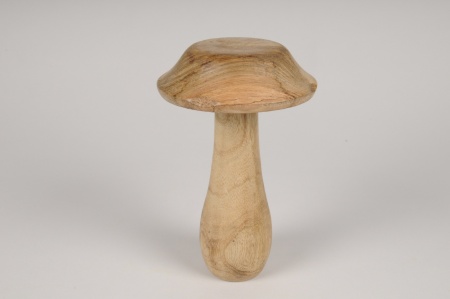 Champignon en bois D12cm H20cm