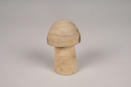 Champignon en bois D6.5cm H10cm