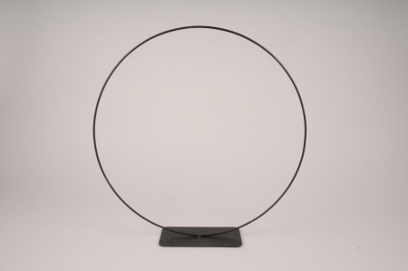Cercle en métal noir D40cm