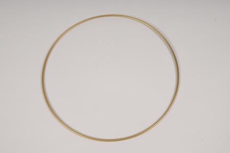Cercle en métal or D40cm