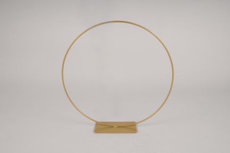 Cercle en métal or D40cm