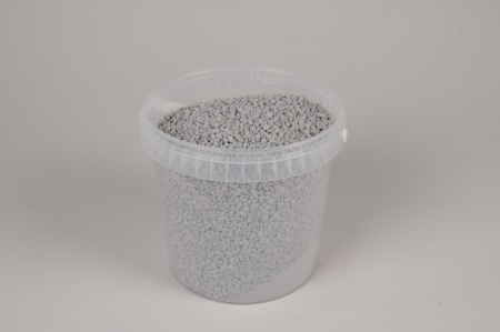 Seau 2.5L de gravier gris clair D3/6mm