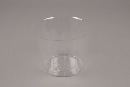 Paquet de 50 pots en plastique D10cm H9.5cm
