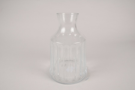 Vase en verre D15cm H22.5cm
