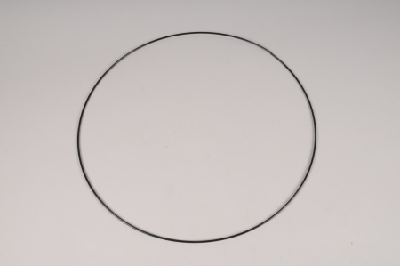 Cercle en métal noir D50cm