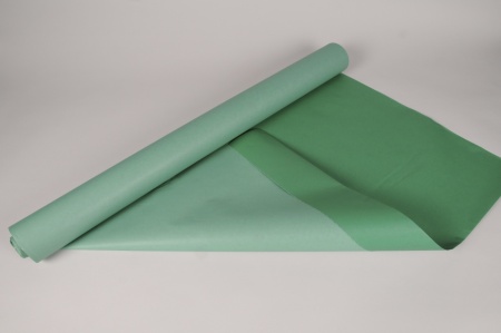 Rouleau de papier kraft vert / vert clair 80cmx50m