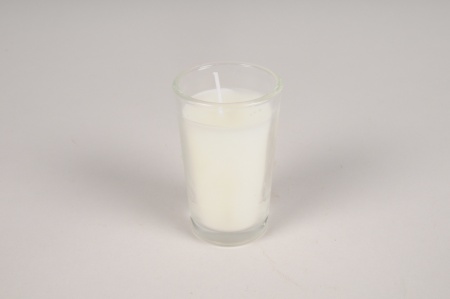Boîte de 6 verrines bougies ivoire 4H