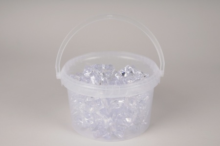 Seau 2.5L Glaçons déco 3.5cm