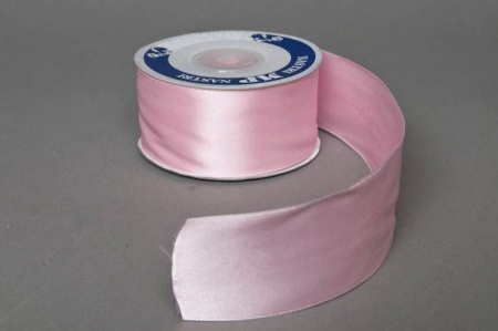 Ruban satin rose 40mm x 25m