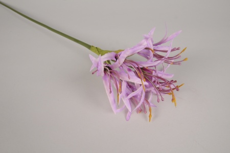 Nérine artificielle lilas H72cm