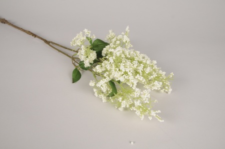 Lilas artificiel blanc H85cm