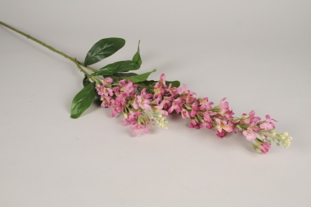 Lilas artificiel rose H95cm