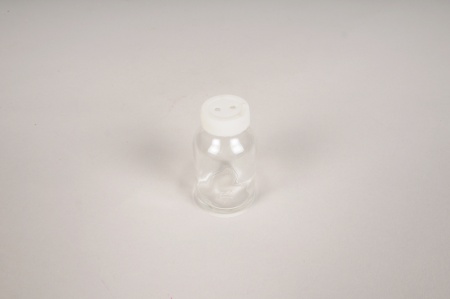 Set de 110 mini bouteilles en verre D3cm H5.5cm