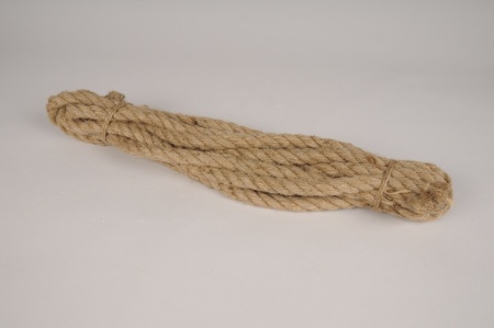 Corde en jute naturel 2cm x 6m