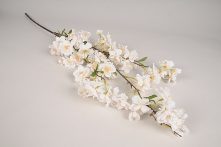 Branche de cerisier artificiel crème H102cm