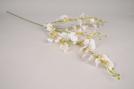 Oncidium artificiel blanc H102cm