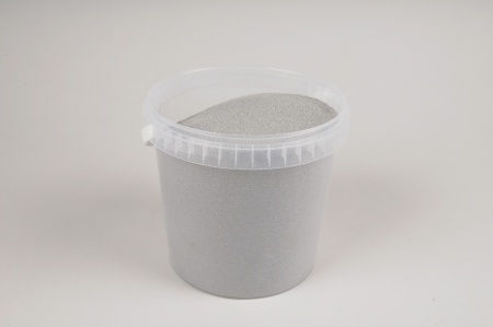 Seau de sable gris 2.5l