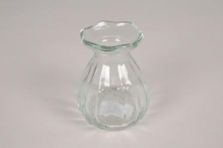 Vase soliflore en verre D7cm H9cm