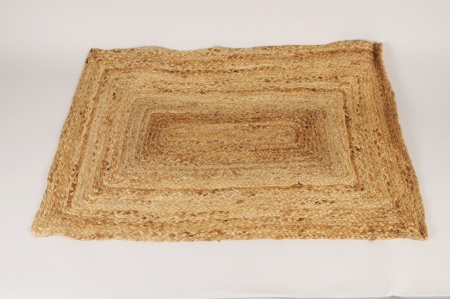 Tapis en jute naturel 61x90cm