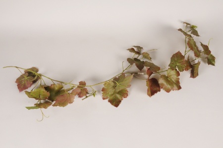 Guirlande de vigne artificielle verte et rouge L115cm