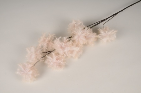 Inflorescence artificielle rose pâle H100cm