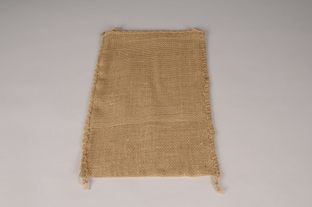 Sac en jute naturel L27cm H38cm