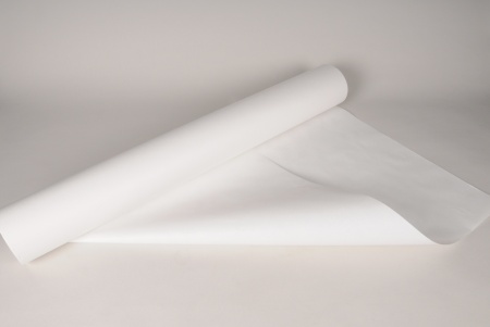 Rouleau de papier kraft blanc 80cmx120m